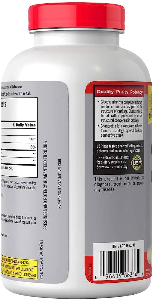 Glucosamine + Chondroint, 280 tabletas