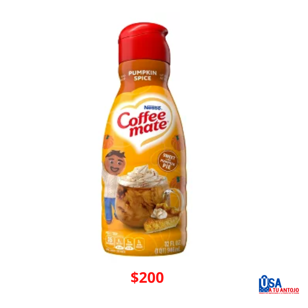 Crema para cafe - sabor Pumpkin Spice