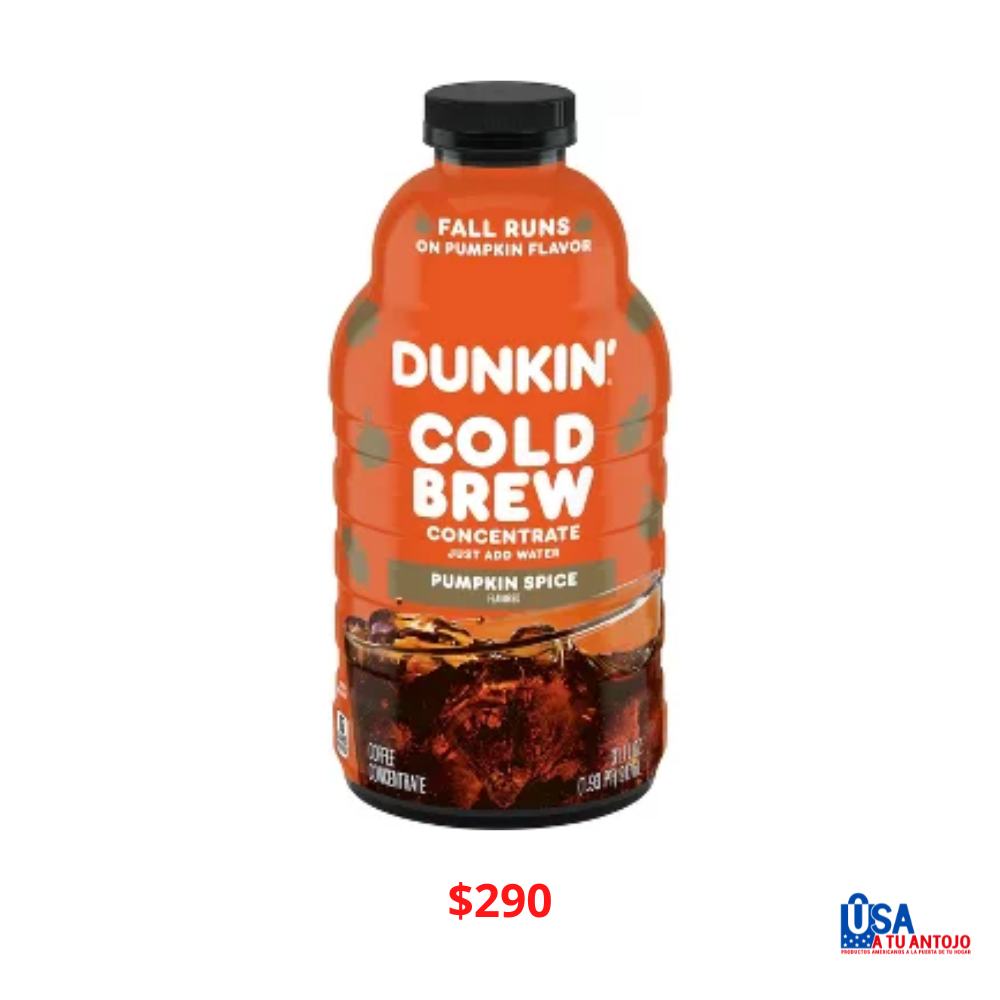 Dunkin Cold Brew (concentrado) - Pumpkin Spice