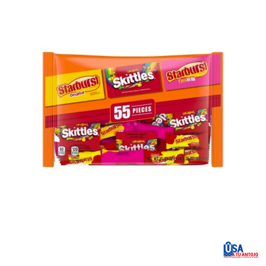 Mix dulces Skittles Starbust