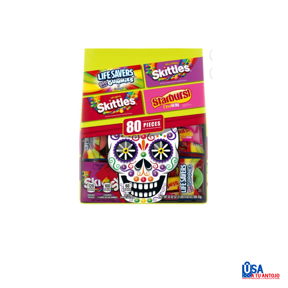 MIx de dulces 80 pz