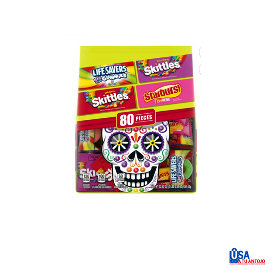 MIx de dulces 80 pz