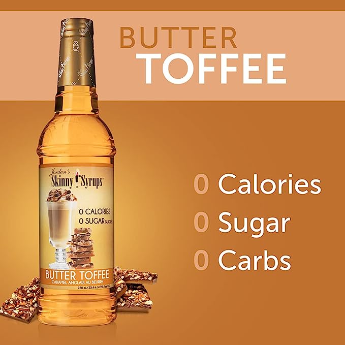 Jordan's Skinny Syrups - Butter Toffee