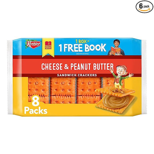 Keebler Cheese & Peanut Butter Sandwich Crackers