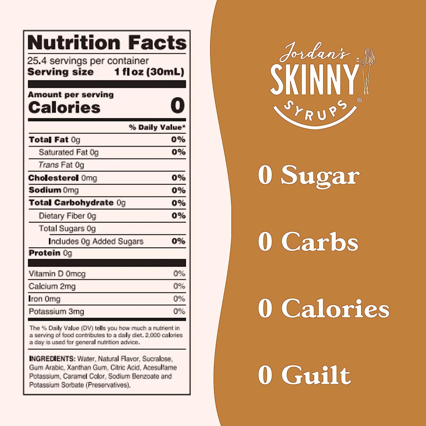 Jordan's Skinny Syrups - Chai