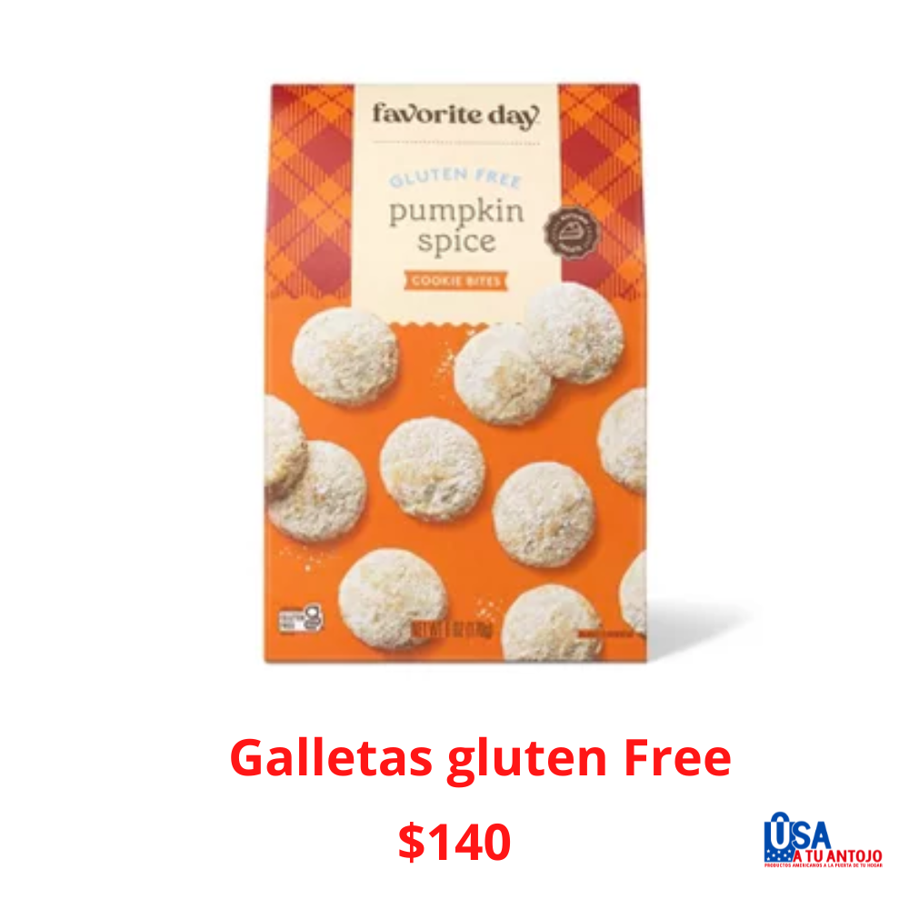 Galletas sabor pumpkin spice (GF)